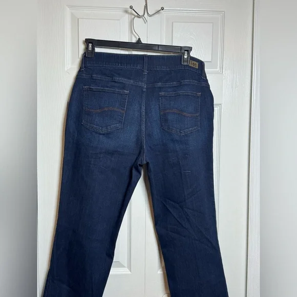Lee Women's Dark Blue Ankle Jeans - Picture 6 of 8